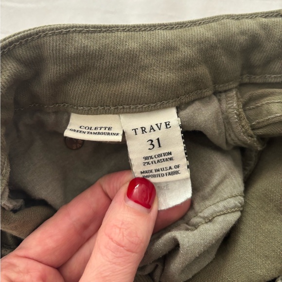 Trave jeans in khaki green size 31 - Picture 4 of 5